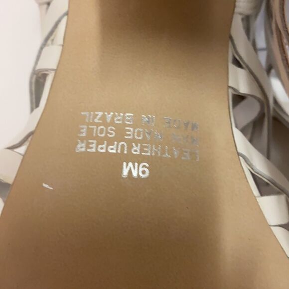 SBICCA MANITOU LEATHER ANKLE STRAP GLADIATOR SANDALS A10 - Picture 11 of 13